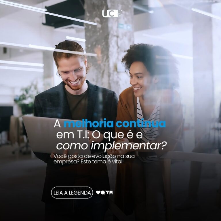 A Melhoria Continua em T.I- Porque Tão Necessária 🧐___🔍 Melhoria Contínua em T.I refere-se ao